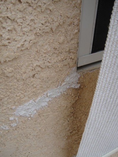 Garage Shop-Exterior Sealing Cracks