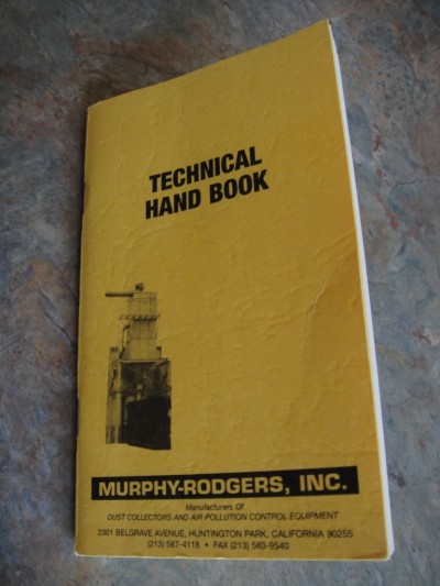 Dust Collection Filtration-Murphy-Rodgers Handbook