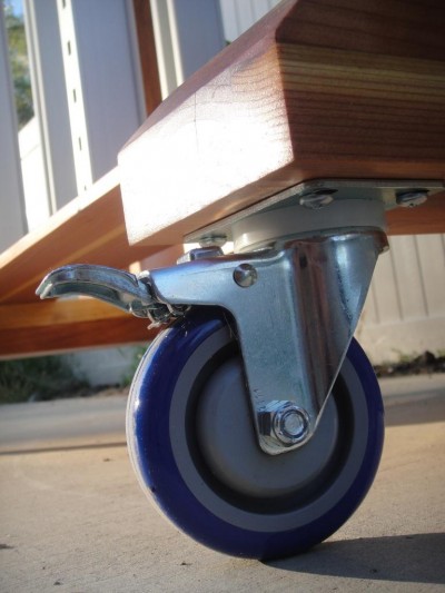 Panel Max Clamp Caster Wheels Double-Locking
