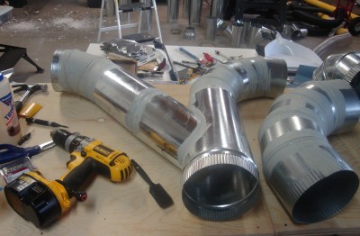 Dust Collection Duct Fabrication